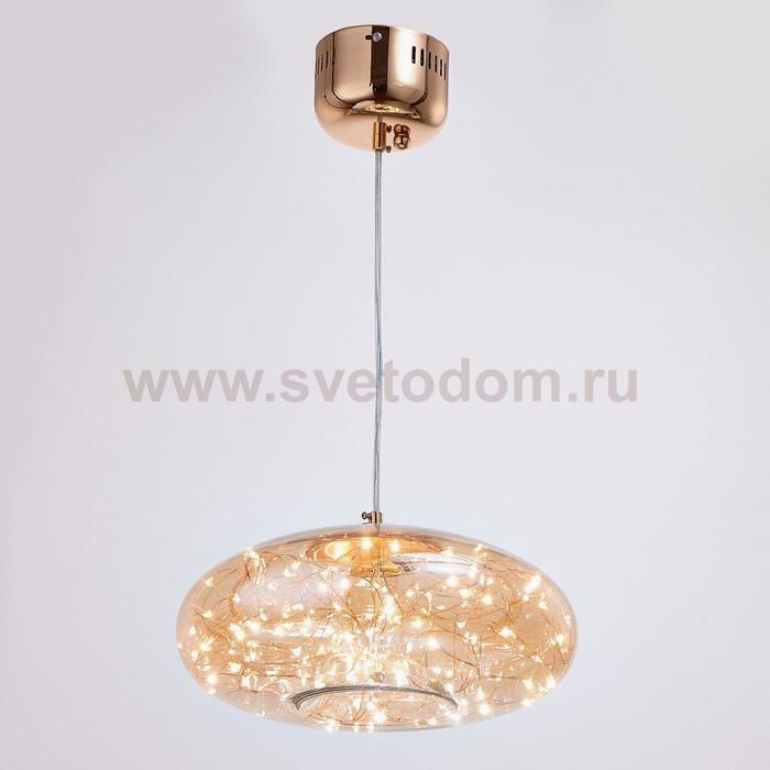 Светильник 59921/1 LED 18Вт 3000К золото 30х30х14-94 см