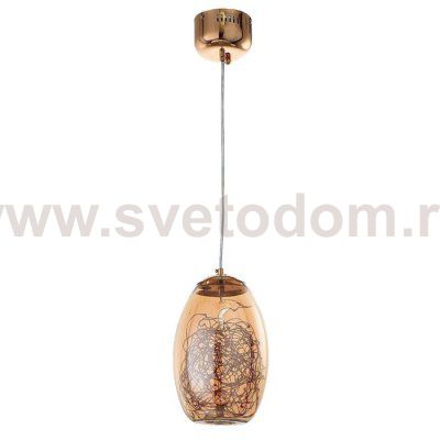 Светильник 59922/1 LED 18Вт 3000К золото 17х17х30-110 см