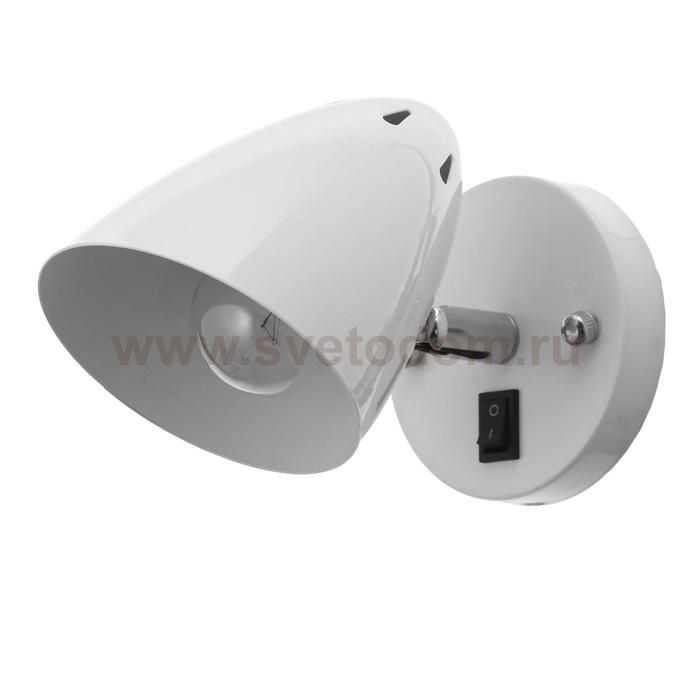 Спот 87904/1 E27 40Вт белый 10х13,5х10 см