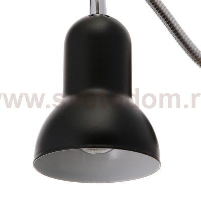 Спот 87907/1 E27 40Вт черный 10х39х13 см