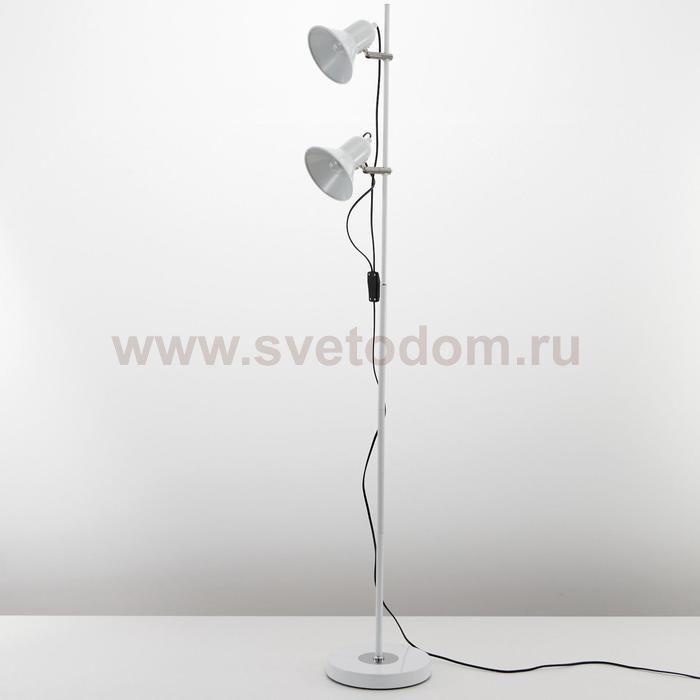 Торшер 87912/2 E27 40Вт белый 22х22х145 см