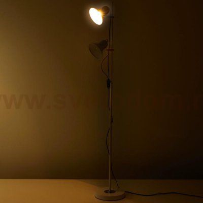 Торшер 87912/2 E27 40Вт белый 22х22х145 см