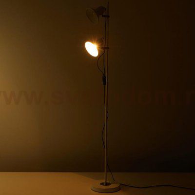 Торшер 87912/2 E27 40Вт белый 22х22х145 см