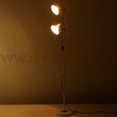 Торшер 87912/2 E27 40Вт белый 22х22х145 см