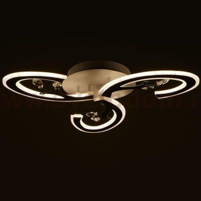 Люстра с ПДУ 71159/3 LED 108Вт диммер 3000-6000К белый 52х52х10 см