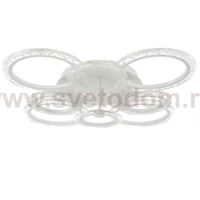 Люстра с ПДУ 71165/8 LED 160Вт диммер 3000-6000К белый 73х73х14,5 см