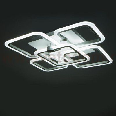 Люстра с ПДУ 71169/5 LED 144Вт диммер 3000-6000К белый 70х70х16 см