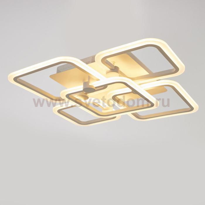 Люстра с ПДУ 71169/5 LED 144Вт диммер 3000-6000К белый 70х70х16 см