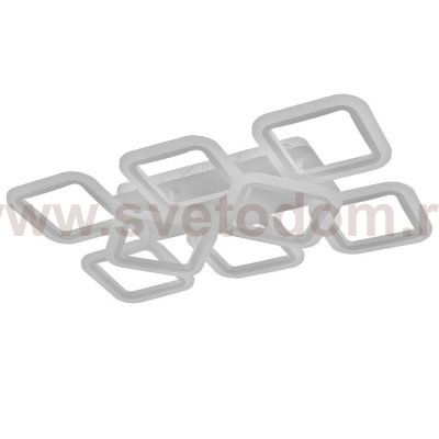 Люстра с ПДУ 71173/8 LED 144Вт диммер 3000-6000К белый 164,5х40,5х12 см