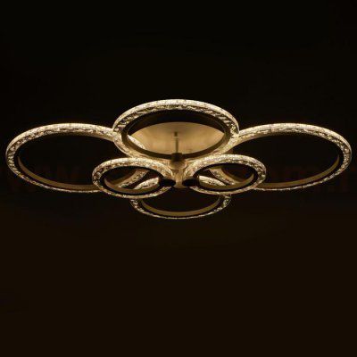 Люстра с ПДУ 71178/6 LED 144Вт диммер 3000-6000К белый 78,5х78,5х13,5 см