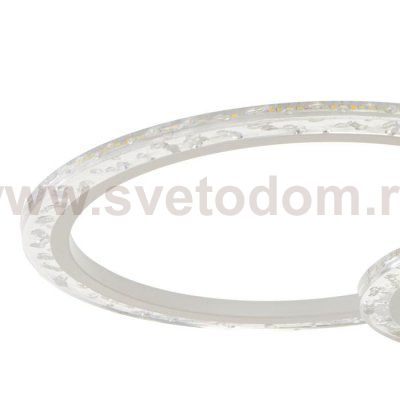 Люстра с ПДУ 71178/6 LED 144Вт диммер 3000-6000К белый 78,5х78,5х13,5 см