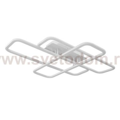 Люстра с ПДУ 71188/3 LED 201Вт диммер 3000-6000К белый 93х71х12,5 см