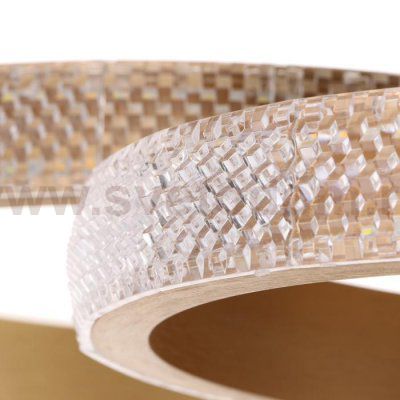 Люстра с ПДУ 88003/4 LED 148Вт 3000-6000К диммер золото 82х64х14 см