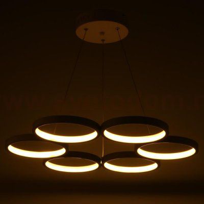 Светильник с ПДУ 88010/6 LED 78Вт 3000-6000К диммер белый 60х60х2-102 см