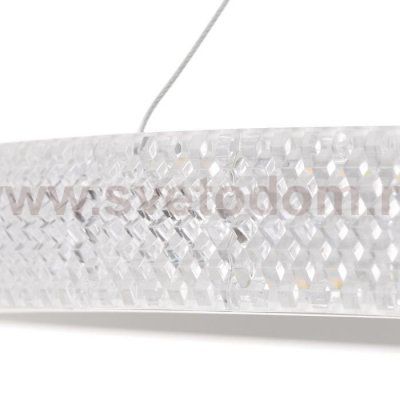 Светильник с ПДУ 88014/3 LED 81Вт 3000-6000К диммер белый 60х60х4-104 см