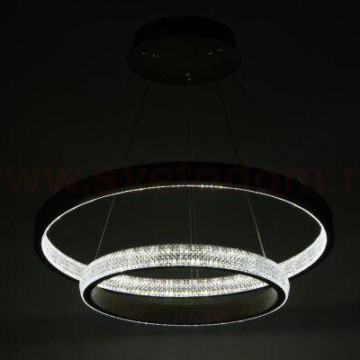 Светильник с ПДУ 88018/2 LED 56Вт 3000-6000К диммер кофе 60х60х4-104 см