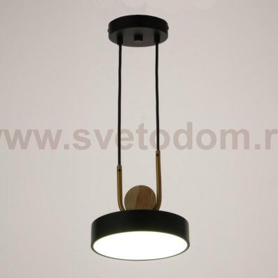 Светильник 35424/1 LED 24Вт 3000-6000К черный 18х18х20 см