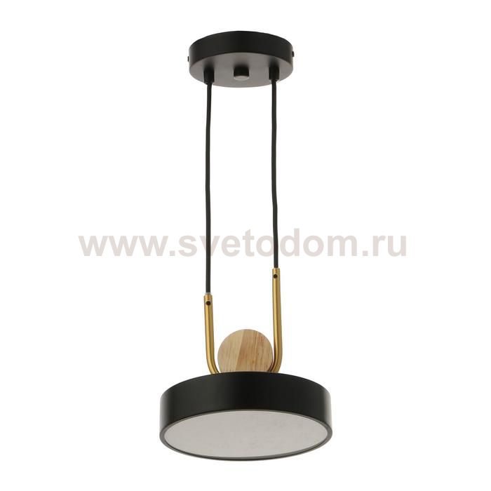 Светильник 35424/1 LED 24Вт 3000-6000К черный 18х18х20 см
