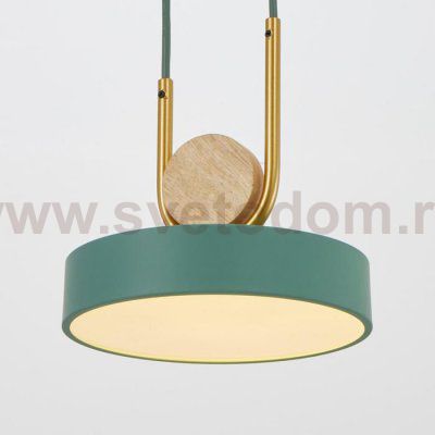 Светильник 35427/1 LED 24Вт 3000-6000К зеленый 18х18х20 см