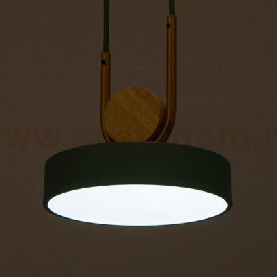 Светильник 35427/1 LED 24Вт 3000-6000К зеленый 18х18х20 см