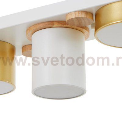 Светильник 35429/4 LED 36Вт 3000-6000К белый-золото 65х15х15 см