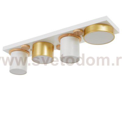 Светильник 35429/4 LED 36Вт 3000-6000К белый-золото 65х15х15 см