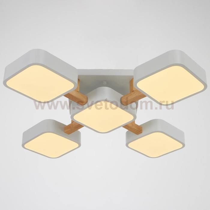 Светильник 35448/5 LED 120Вт 3000-6000К белый 62х62х11,5 см