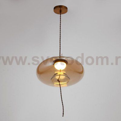 Светильник 85503/1 LED 5Вт золото 30х30х12-112 см