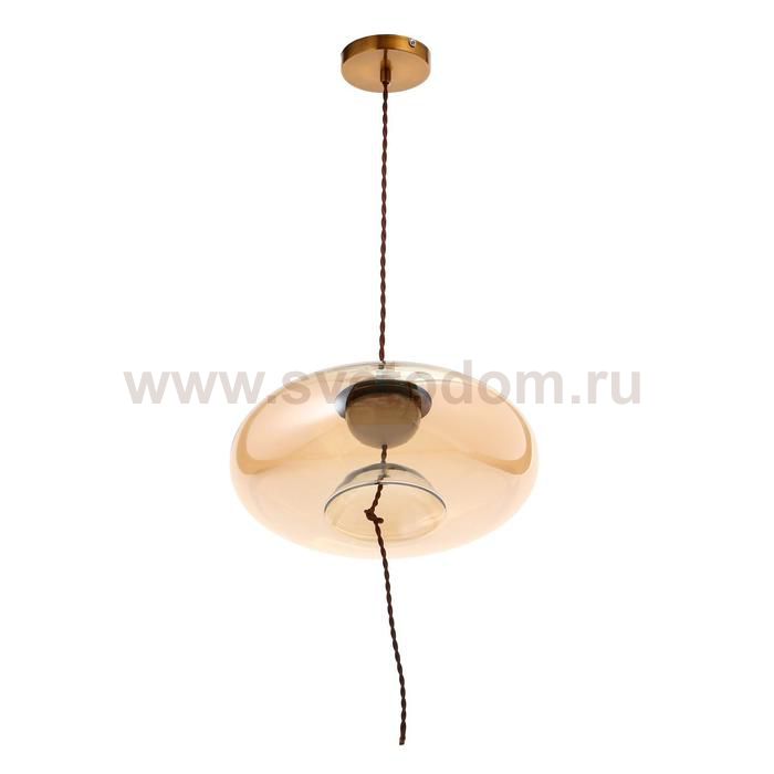 Светильник 85503/1 LED 5Вт золото 30х30х12-112 см