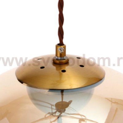 Светильник 85504/1 LED 5Вт золото 28х28х28-128 см