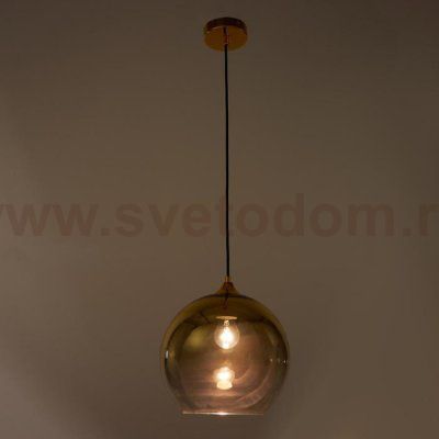 Светильник 85509/1 E27 40Вт золото 25х25х25-125 см