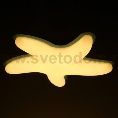 Светильник с ПДУ 70537/1 LED 100Вт диммер 3000-6000К синий 53х53х9,5 см