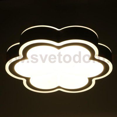 Светильник с ПДУ 70538/1 LED 110Вт диммер 3000-6000К серый 52х52х9 см