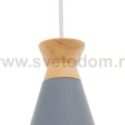 Светильник 34862/1 E27 40Вт серый 14,5х14,5х21,5-121,5 см