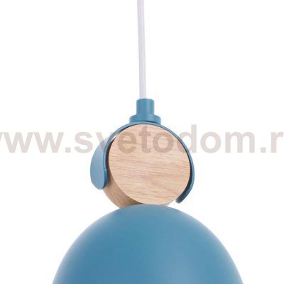 Светильник 34866/1 E27 40Вт синий 16х16х22-122 см