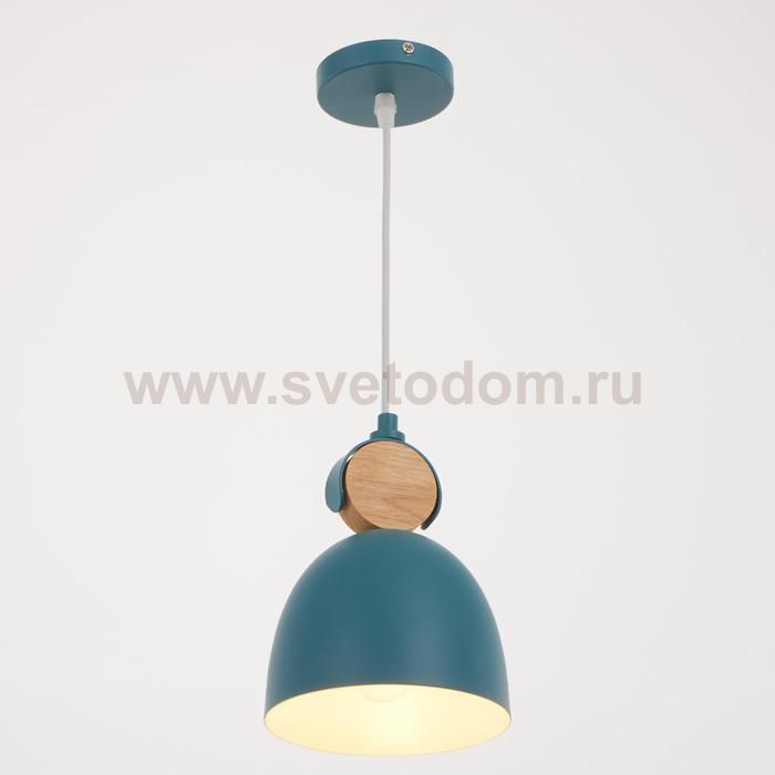 Светильник 34866/1 E27 40Вт синий 16х16х22-122 см