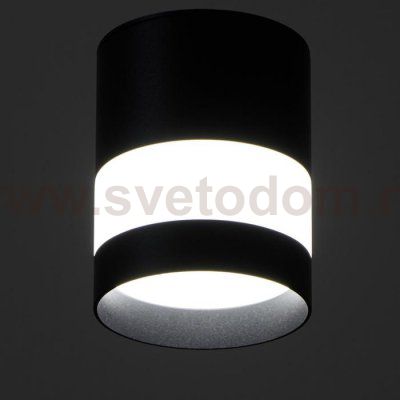 Светильник 86615/1 LED 7Вт 4000К черный 8х8х10 см