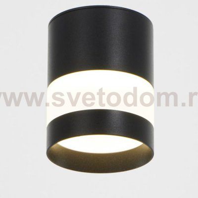 Светильник 86615/1 LED 7Вт 4000К черный 8х8х10 см