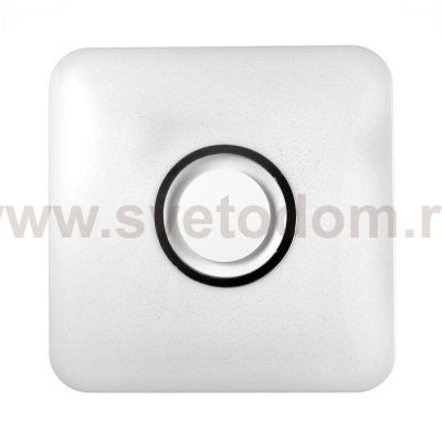 Светильник с ПДУ 74615/1 MP3 LED 80Вт 3000-6000К диммер белый 43х43х6,8 см