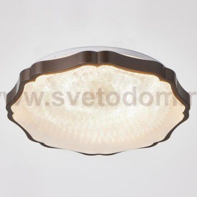 Светильник с ПДУ 74628/1 LED 54Вт 3000-6000К черный 40х40х4,5 см