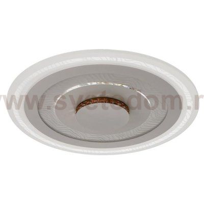 Светильник с ПДУ 74637/1 LED 108Вт диммер 3000-6000К белый 50х50х4 см