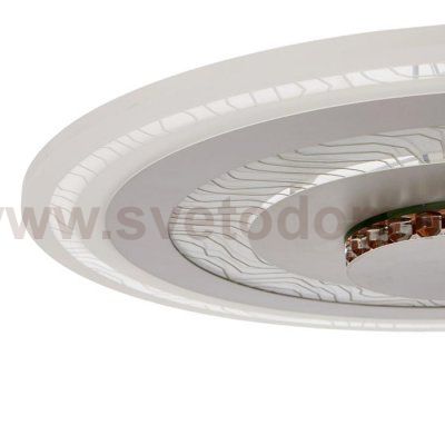 Светильник с ПДУ 74637/1 LED 108Вт диммер 3000-6000К белый 50х50х4 см