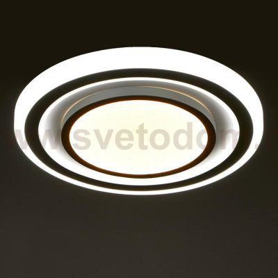 Светильник с ПДУ 74643/1 LED 90Вт диммер 3000-6000К белый 48х48х8 см