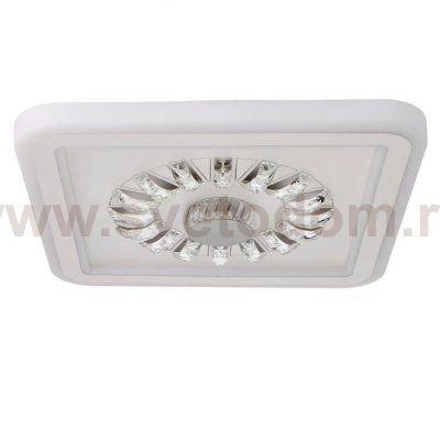 Светильник с ПДУ 74644/1 LED 100Вт диммер 3000-6000К белый 48х48х7 см