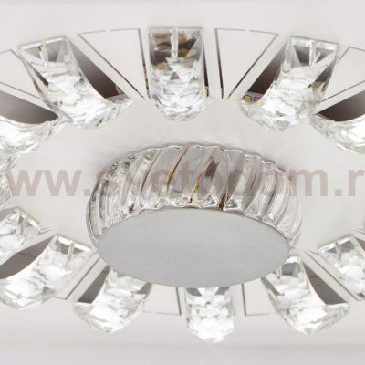 Светильник с ПДУ 74644/1 LED 100Вт диммер 3000-6000К белый 48х48х7 см