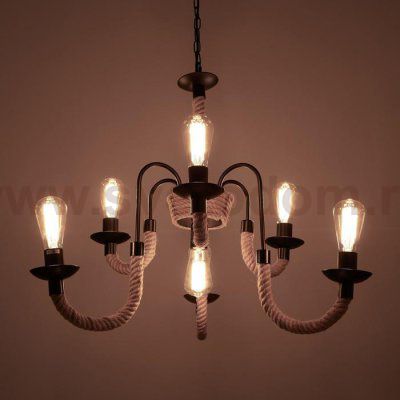 Люстра 85206/7 E27 40Вт черный 68х68х62-94 см