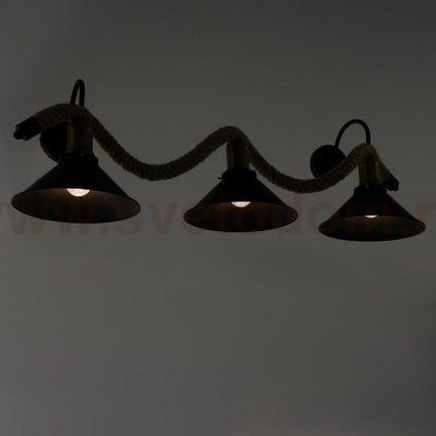 Бра 85212/3 E27 40Вт черный 85х26х25 см