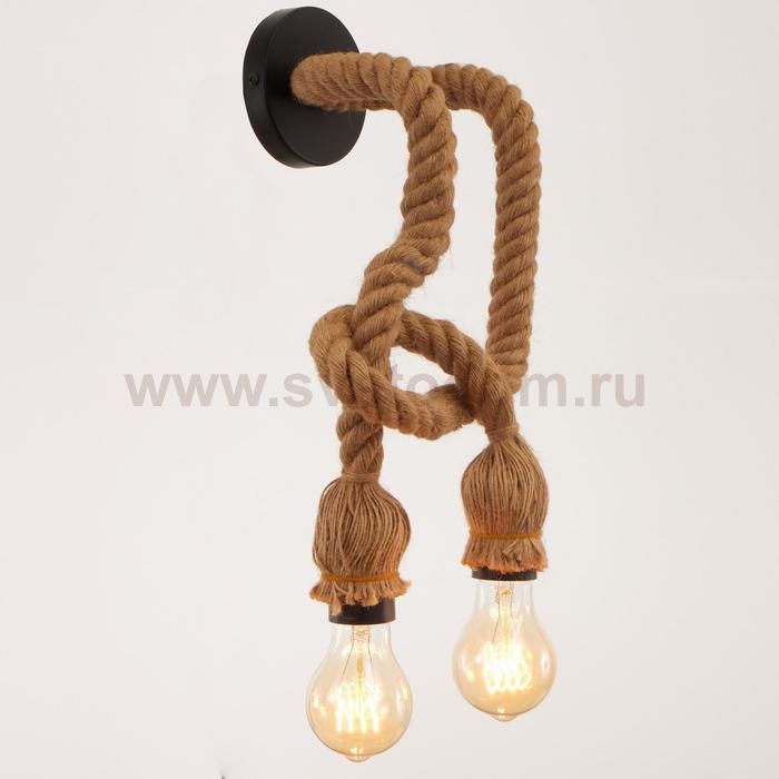 Бра 85214/2 E27 40Вт черный 16х16х46 см