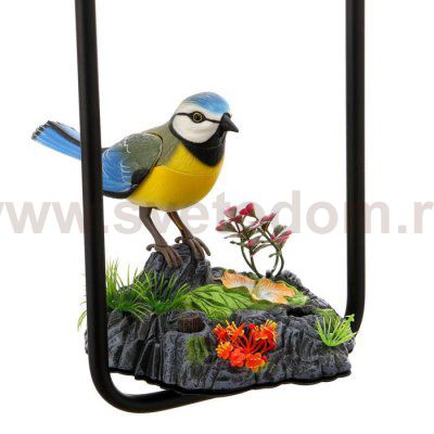 Светильник 85222/1 E27 40Вт черный 16х21х35-135 см