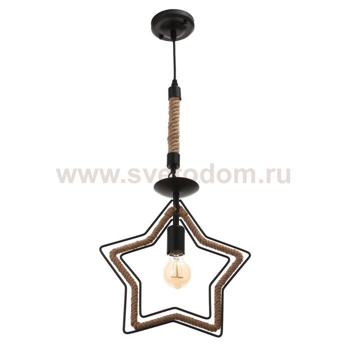 Светильник 85224/1 E27 40Вт черный 27х32х60-130 см